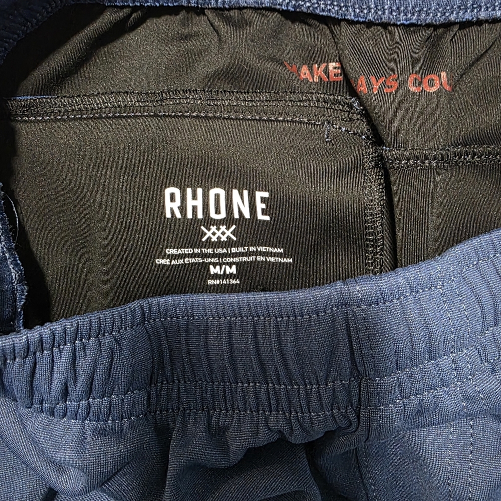RHONE Men's Navy Joggers - Picture 4 of 4